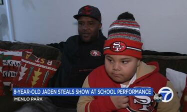 Jaden's father says his son has been dancing since he started walking.