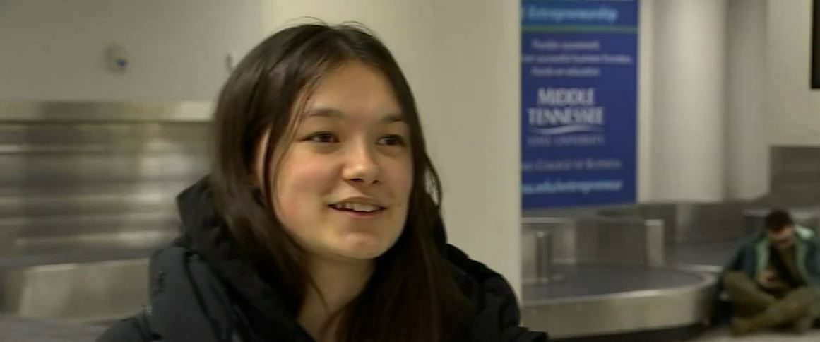 <i>WSMV</i><br/>Sydney Kokinis is trying to get back home to Indiana after studying abroad.