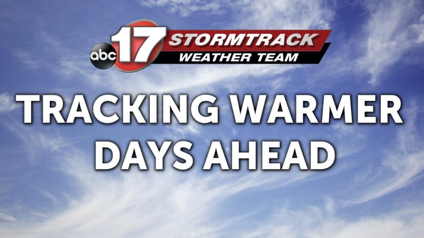 Tracking Warming Temperatures Approaching The Weekend - ABC17NEWS