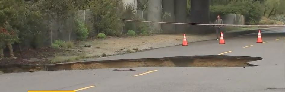 <i></i><br/>As a relentless storm wreaked havoc on roadways throughout Los Angeles County