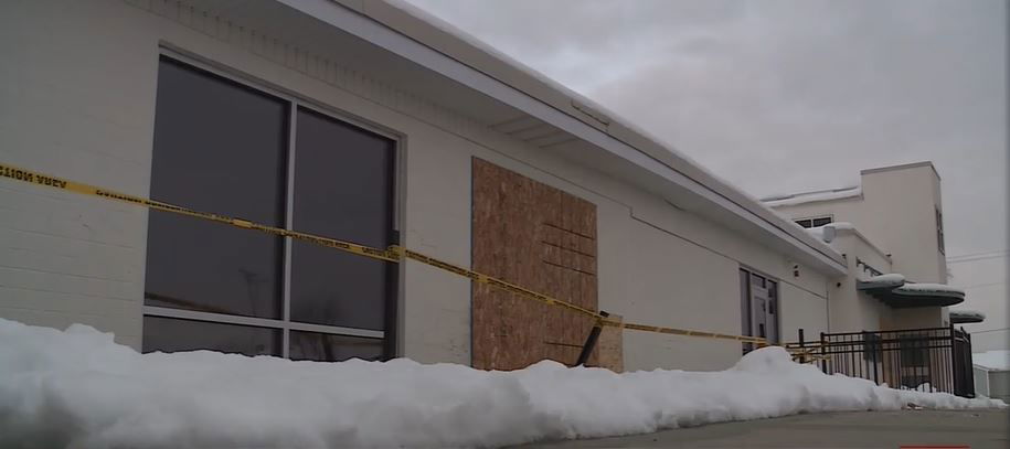 <i></i><br/>A suspected drunken driver was caught on security footage launching their car from a hillside and crashing into the wall of Kearns Early Childhood Head Start.