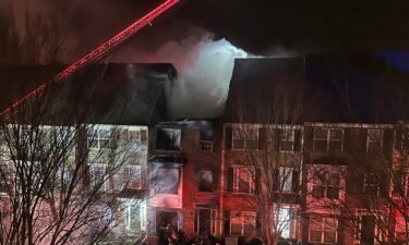 A townhouse was left heavily damaged after catching fire early Friday morning in Antioch.