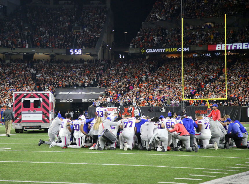 ESPN stands by report that NFL planned to restart game after Hamlin  collapsed - ABC17NEWS