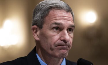 Former Trump-era Department of Homeland Security official Ken Cuccinelli is testifying before a federal grand jury in Washington