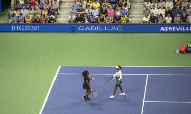 Venus and Serena played in the women's doubles draw at the 2022 US Open.