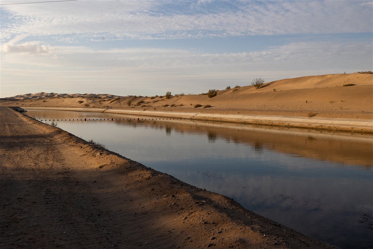 <i>Caitlin Ochs/Reuters</i><br/>The All American Canal carries water from the Colorado River into Southern California.