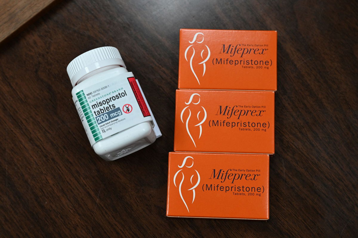 <i>Robyn Beck/AFP/Getty Images</i><br/>Mifepristone and Misoprostol