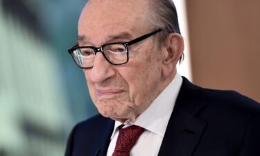Alan Greenspan visits "The Daily Briefing" at Fox News Channel Studios on October 17