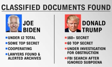 The classified documents found in Biden's private office echoes the scandal that enveloped Trump in late 2021 over scores of classified documents found at his Mar-a-Lago home in Florida during a raid by the FBI.