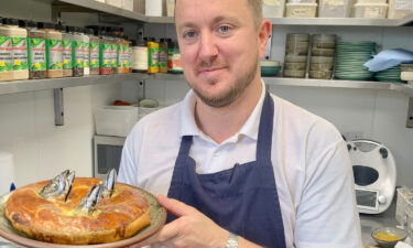 Chef Jamie Porter shows an off-season Stargazy Pie.