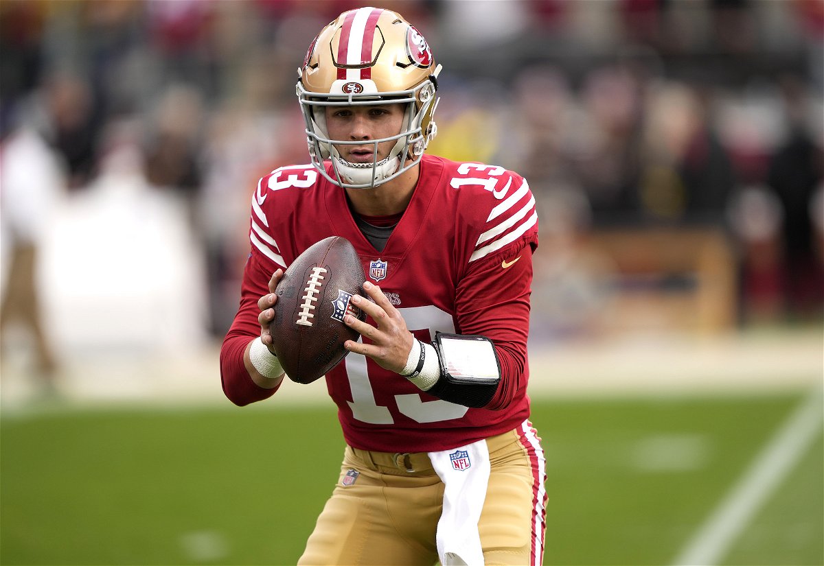<i>Thearon W. Henderson/Getty Images</i><br/>Brock Purdy has led the 49ers to a perfect six wins in their last six games.