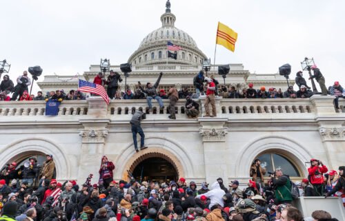 Pro-Trump protesters swarm the US Capitol in attempt to overturn the results of the 2020 election.