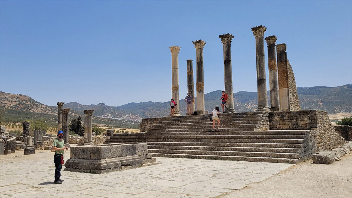 <i>Tim Curran/CNN</i><br/>The Roman ruins at Volubilis are remarkably pristine because of their isolation and the fact that they were unoccupied for nearly a thousand years.