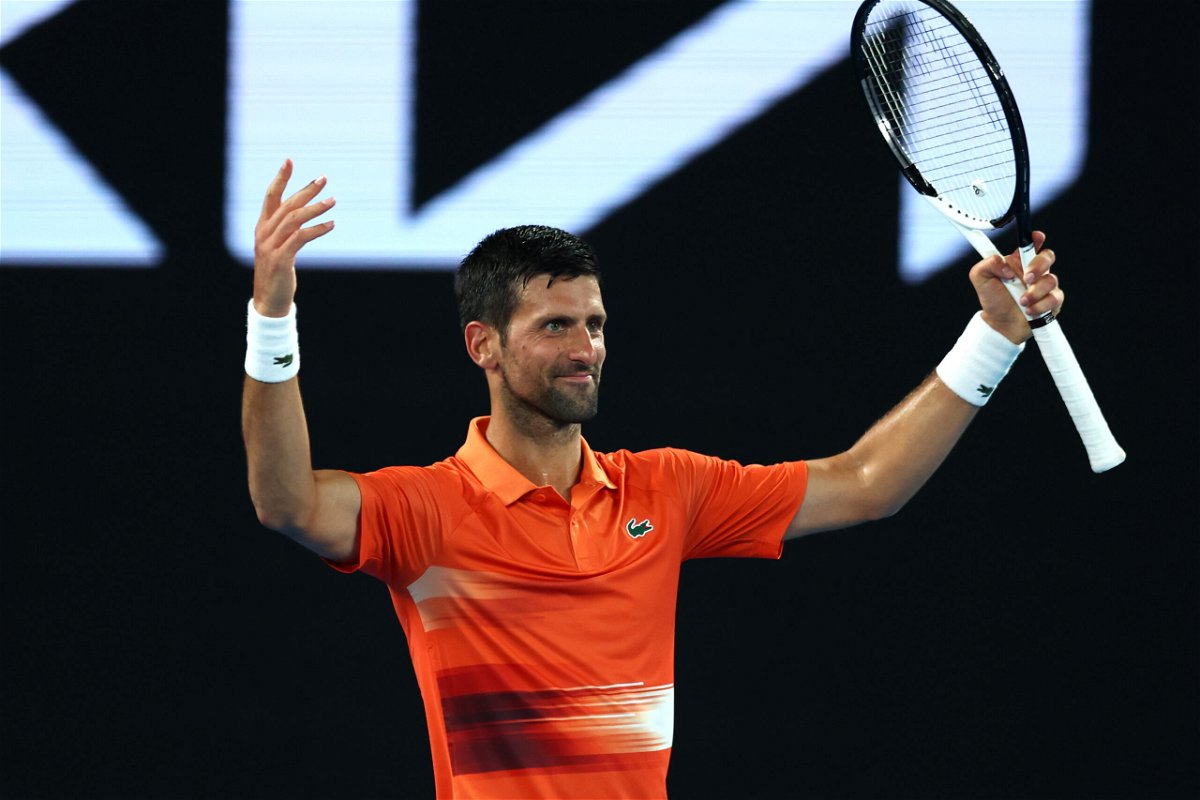 <i>Graham Denholm/Getty Images AsiaPac/Getty Images</i><br/>Novak Djokovic could match Rafa Nadal's all-time grand slam record.