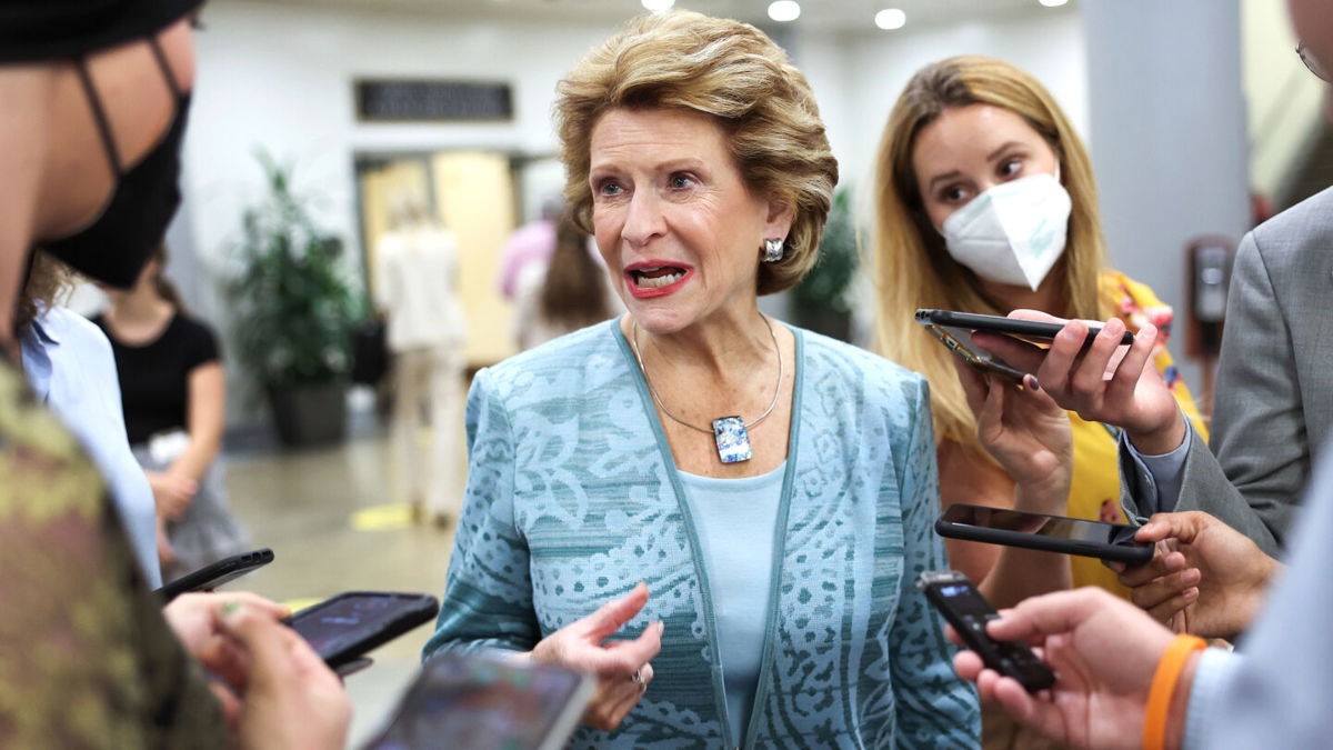 <i>Kevin Dietsch/Getty Images</i><br/>Sen. Debbie Stabenow