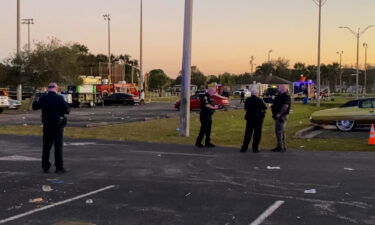 Eight people were shot at a block party packed with more than 1