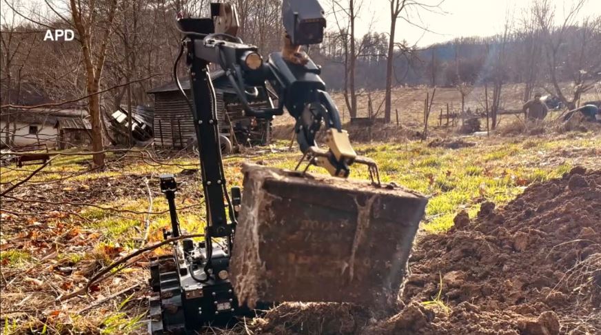 <i>Asheville Police Department/WLOS</i><br/>The Asheville Police Department Bomb Squad detonated decaying dynamite that was found in a barn in Barnardsville