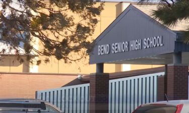 Bend Senior High School was placed in "secure" lockout on February 9 as law enforcement rushed to the scene as a precaution after a phone threat of someone bringing a gun into the school. Police later said the call came from out of the country.