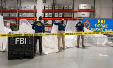 The materials are currently being processed at the FBI facility in Quantico