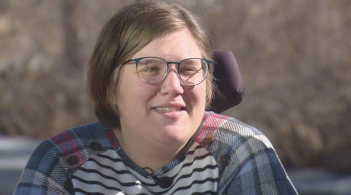 <i>KCNC</i><br/>McKenna has a power wheelchair