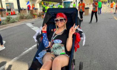 Stretches and selfies are expected at the starting line of the Publix Gasparilla Distance Classic. But as waves of racers continued—we also found hope packaged in Schuyler Arakawa.