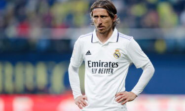 Real Madrid's players will likely have missed out on some crucial sleep. Luka Modric of Real Madrid is pictured here in Villareal