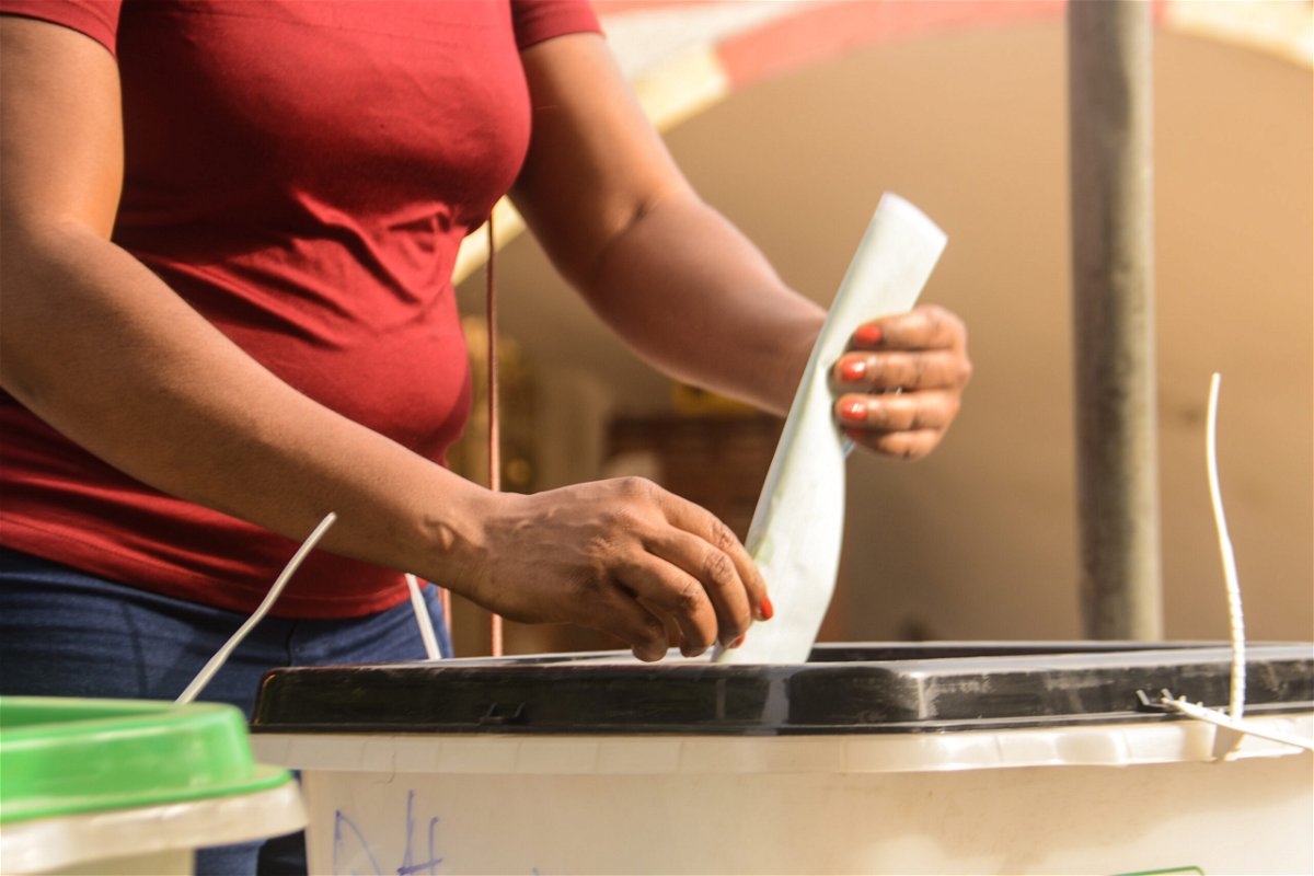 <i>Olukayode Jaiyeola/NurPhoto/Getty Images</i><br/>More than 90 million people were eligible to vote in the election