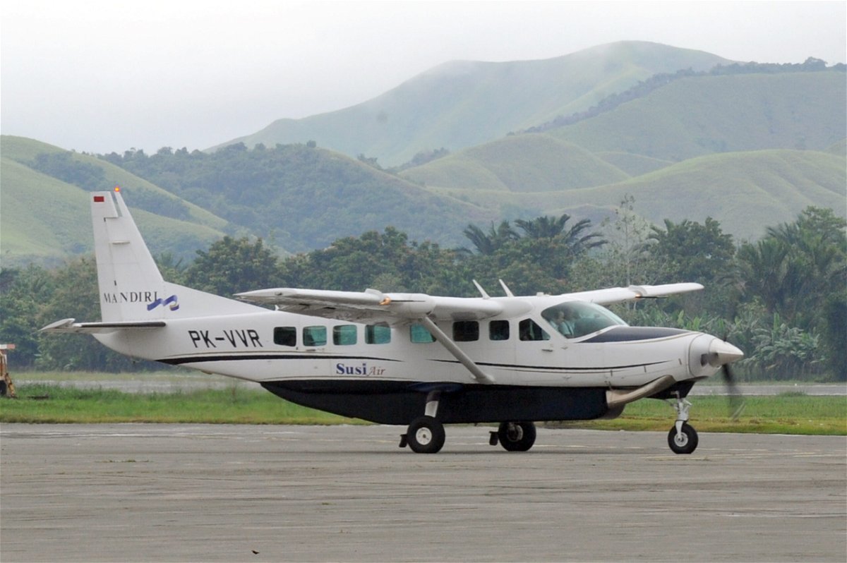 <i>Romeo Gacad/AFP/Getty Images</i><br/>New Zealand pilot is held hostage by separatist fighters in Indonesia. Pictured is a Susi Air plane (not the one involved in the incident on Tuesday) in Papua province in 2011.