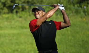 Tiger Woods produced his best golf since returning from injuries sustained in a car crash.