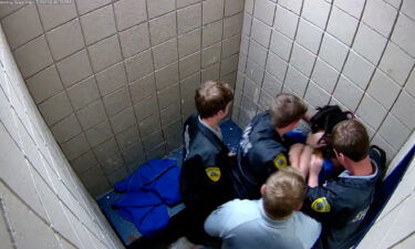 Video footage showed jail employees beating Jarrett Hobbs in September.