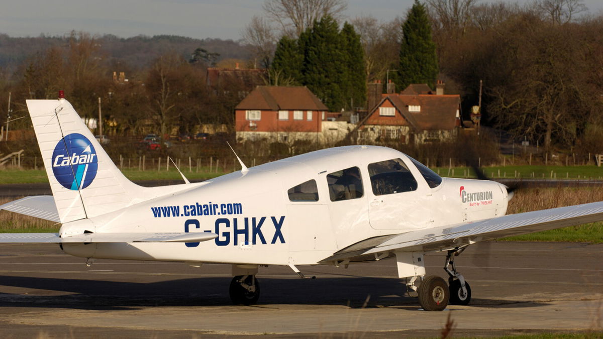 <i>aviation-images.com/Universal Images Group/Getty Images/File</i><br/>A Piper PA-28-161 airplane similar to the one involved in the incident at Blackpool.
