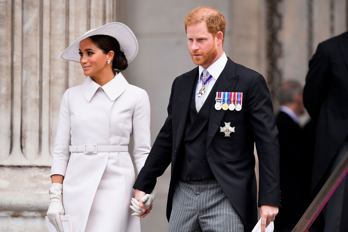 <i>Toby Melville/Pool/Reuters</i><br/>Prince Harry and Meghan