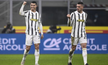 Merih Demiral teamed up with former Juventus teammate Cristiano Ronaldo for the campaign.