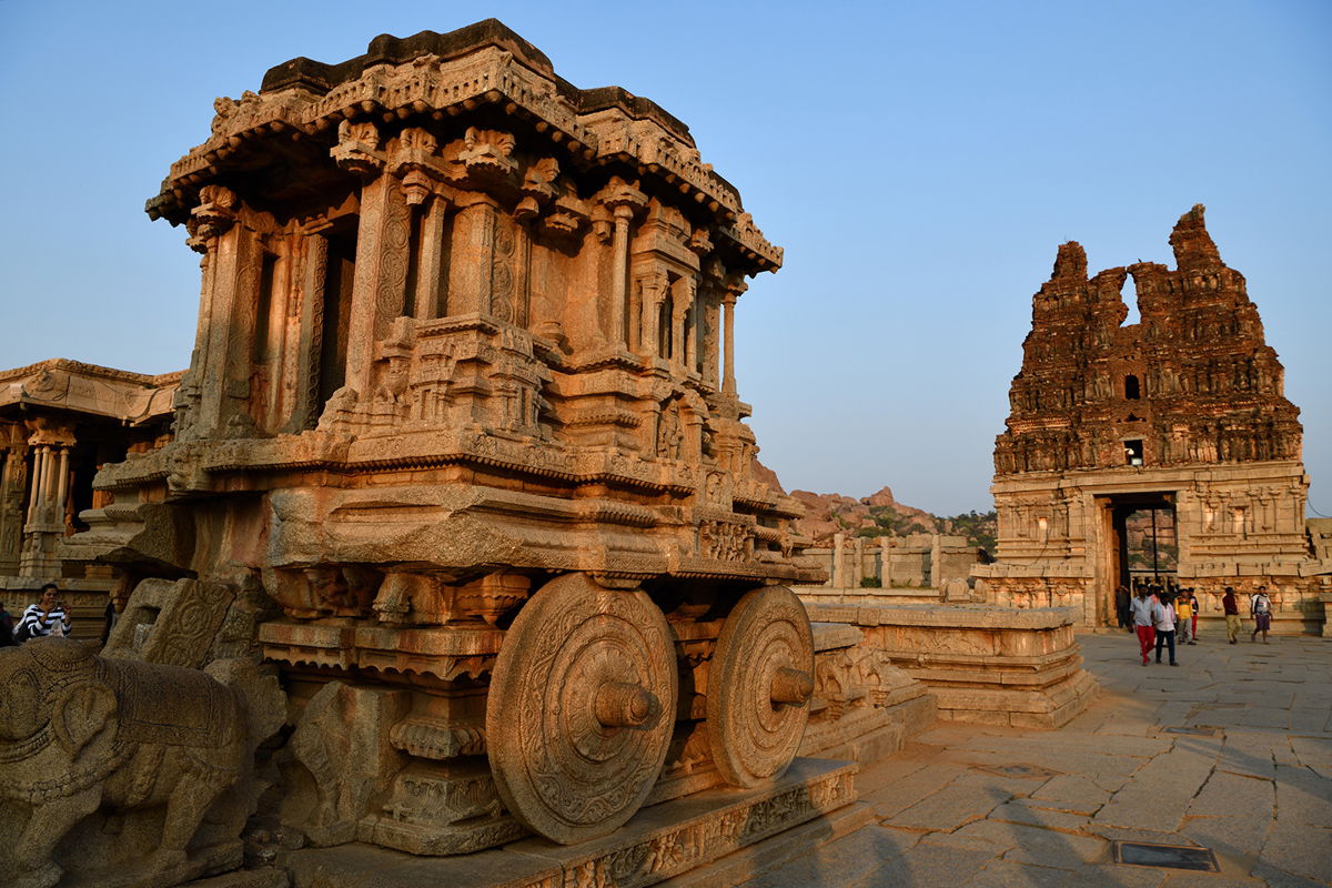 <i>Frédéric Soltan/Corbis/Getty Images</i><br/>The remains of the Vijayanagar Empire are in Hampi