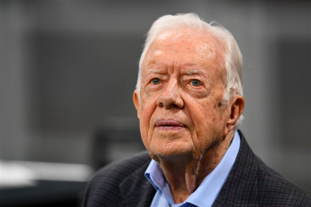 <i>Scott Cunningham/Getty Images</i><br/>Former US President Jimmy Carter