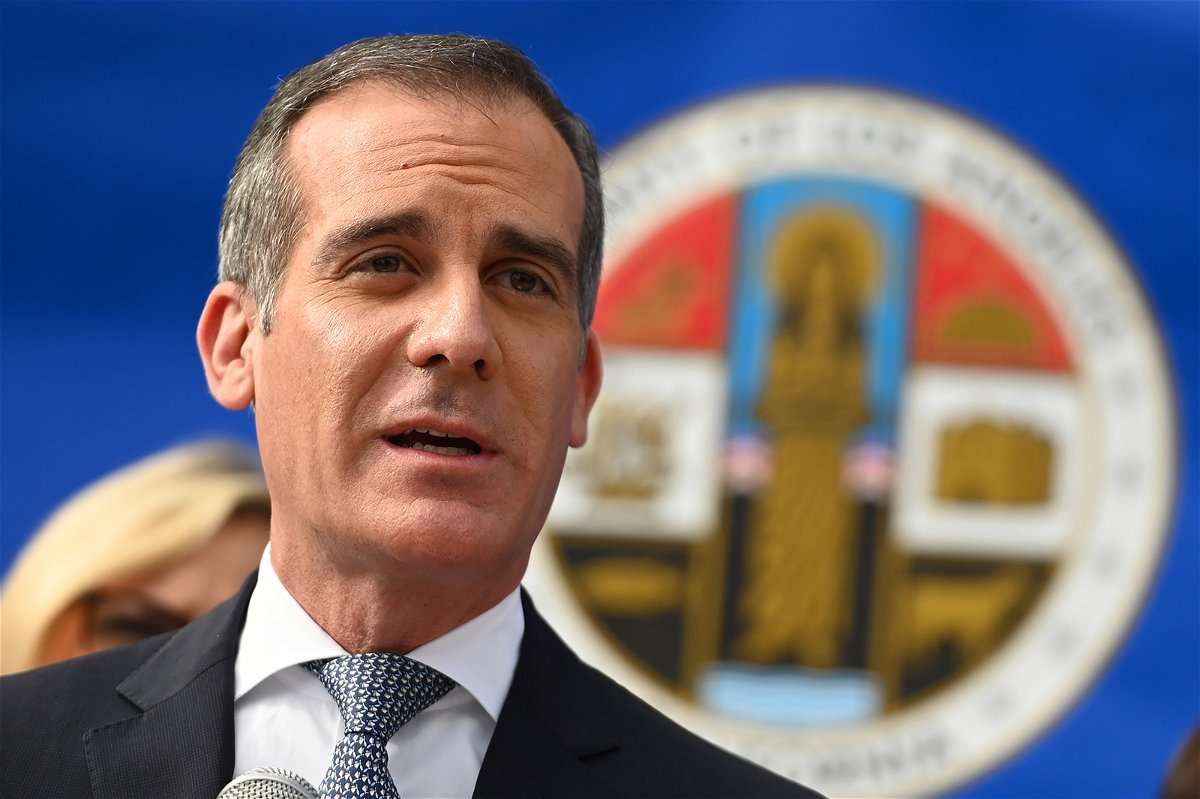 <i>Robyn Beck/AFP/Getty Images</i><br/>The nomination of former Los Angeles Mayor Eric Garcetti