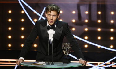 Austin Butler at the 2023 BAFTA Film Awards in London.