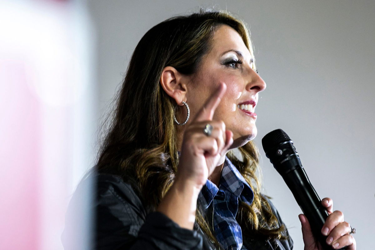 <i>Joseph Cress/Iowa City Press-Citizen/USA Today</i><br/>Republican National Committee Chairwoman Ronna McDaniel said that she expects 2024 GOP presidential contenders will have to sign a pledge to back the party's ultimate nominee in order to participate in primary debates.