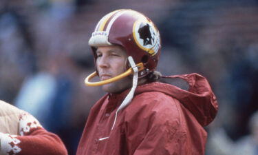 Moseley in the 1982 season at the RFK Stadium in Washington