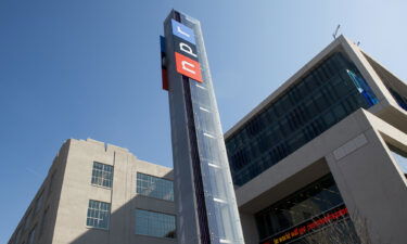 National Public Radio will lay off 10% of its staff. The public broadcaster's headquarters in Washington are pictured here in this file image from 2013.