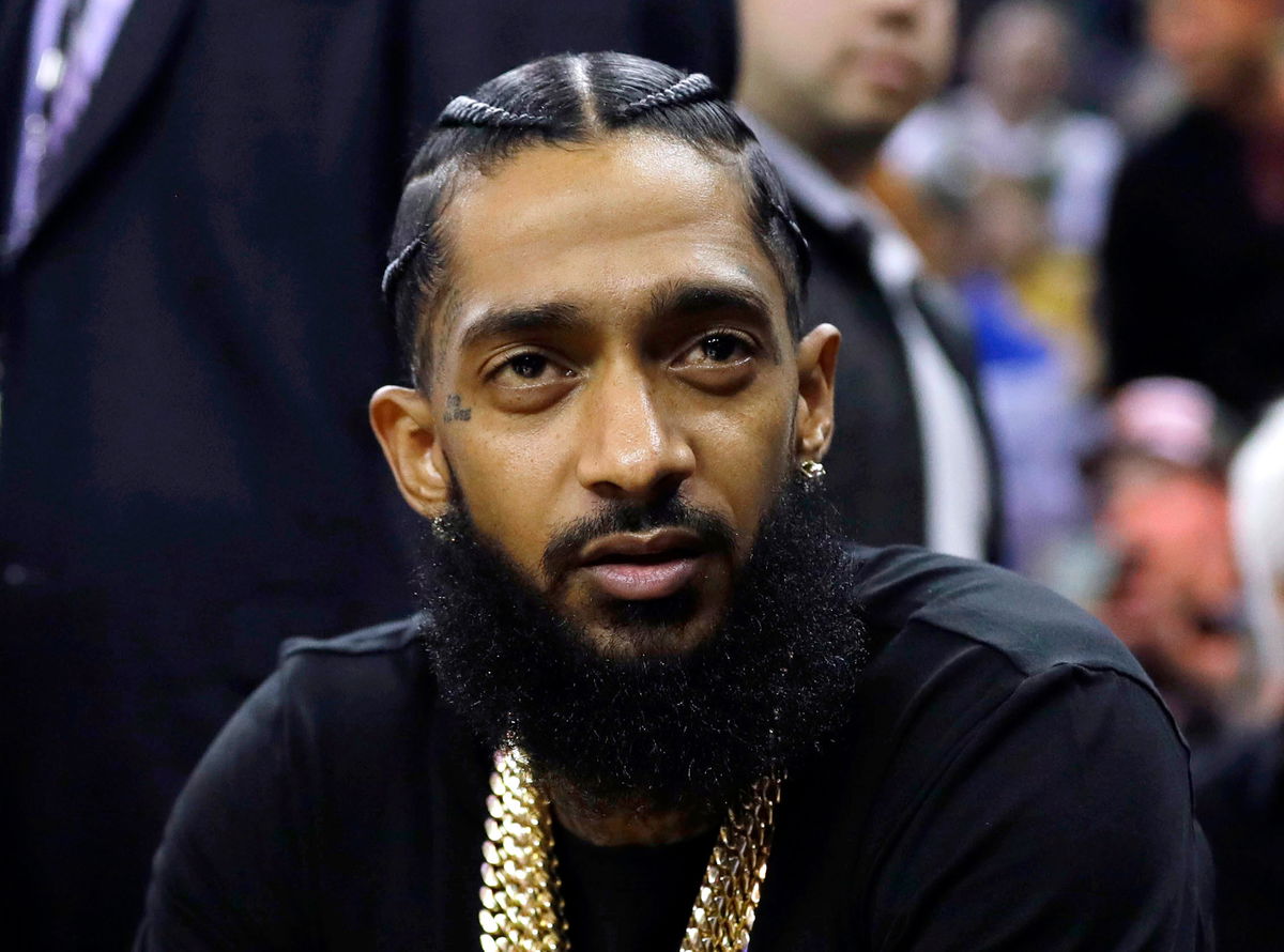 <i>Marcio Jose Sanchez/AP</i><br/>The killer of rapper Nipsey Hussle