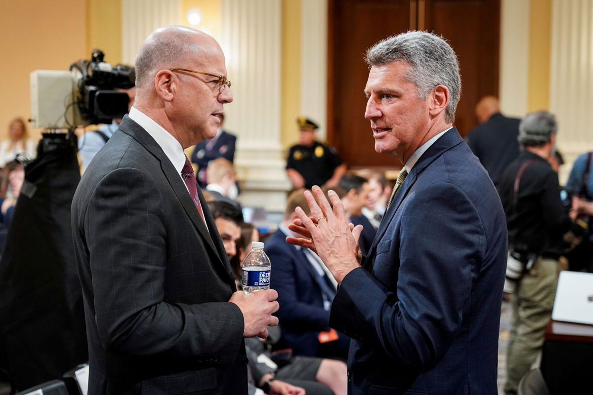 <i>Joshua Roberts/Reuters</i><br/>Kevin Marino (left) and Timothy J. Heaphy are pictured here in Washington