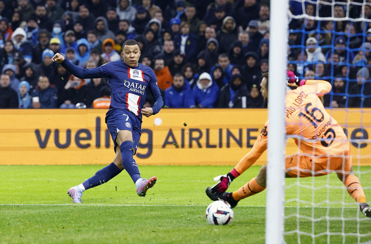 <i>Eric Gaillard/Reuters</i><br/>Kylian Mbappé secured the win with a wonderful goal in the second half.