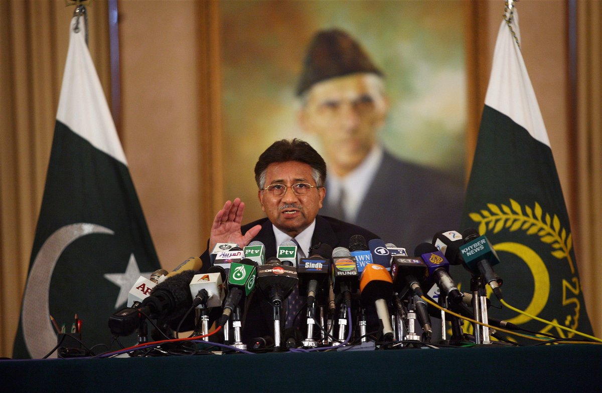 <i>John Moore/Getty Images</i><br/>Former Pakistani President Pervez Musharraf