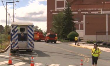 Mars Wrigley is fined after two workers fell into a tank of chocolate at its Pennsylvania factory last June. This image shows first responders at the Mars Wrigley plant in Elizabethtown in June after the incident.