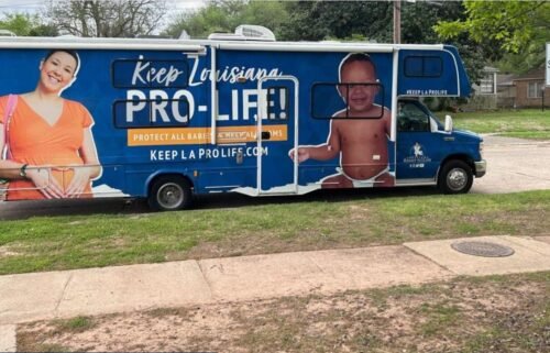 The Keep Louisiana Pro-Life RV Tour rolled into Shreveport