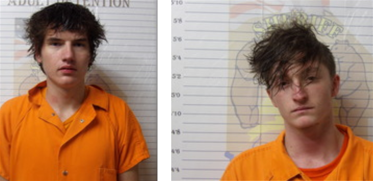 Zachary Stauffer, left, and  Bryce Martin have been charged after they were accused of shooting at a church in Morgan County.