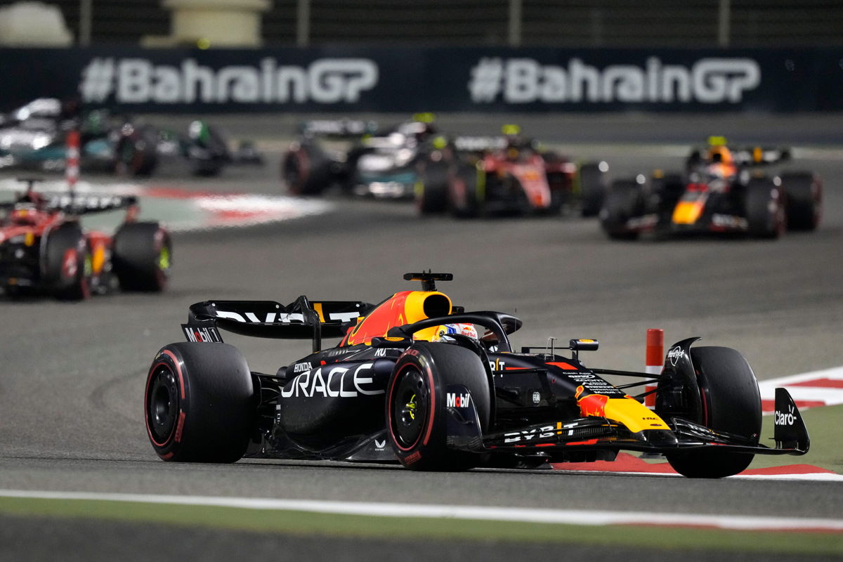 <i>Frank Augstein/AP</i><br/>Max Verstappen won the Bahrain Grand Prix for the first time in his career.