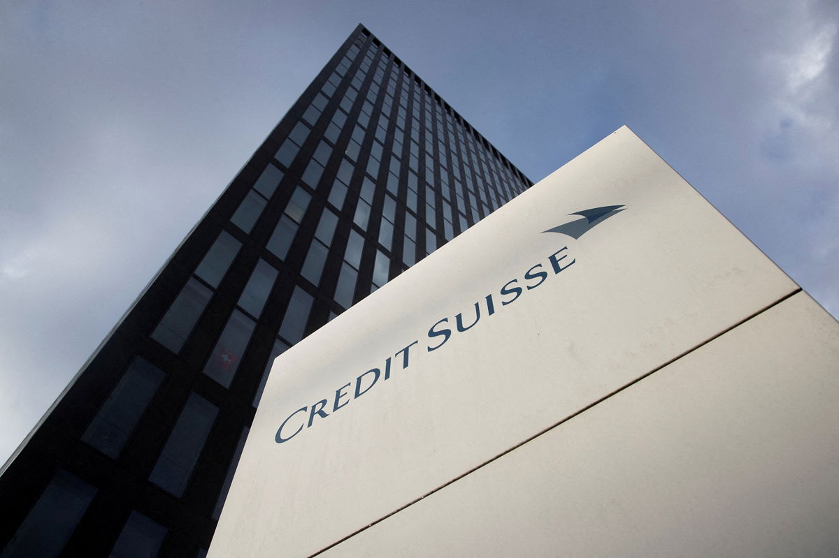 <i>Arnd Wiegmann/Reuters</i><br/>Shares of Credit Suisse crashed more than 20% Wednesday to a new record low after its biggest backer appeared to rule out providing any more funding for the embattled Swiss lender.