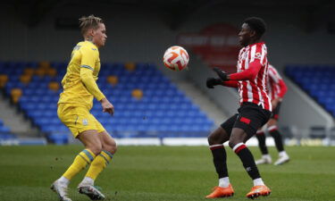 Ukraine played a warmup game against Brentford B on March 23.